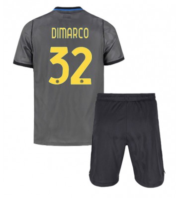 Inter Milan Federico Dimarco #32 Tredjetrøje Børn 2026-27 Kortærmet (+ Korte bukser)